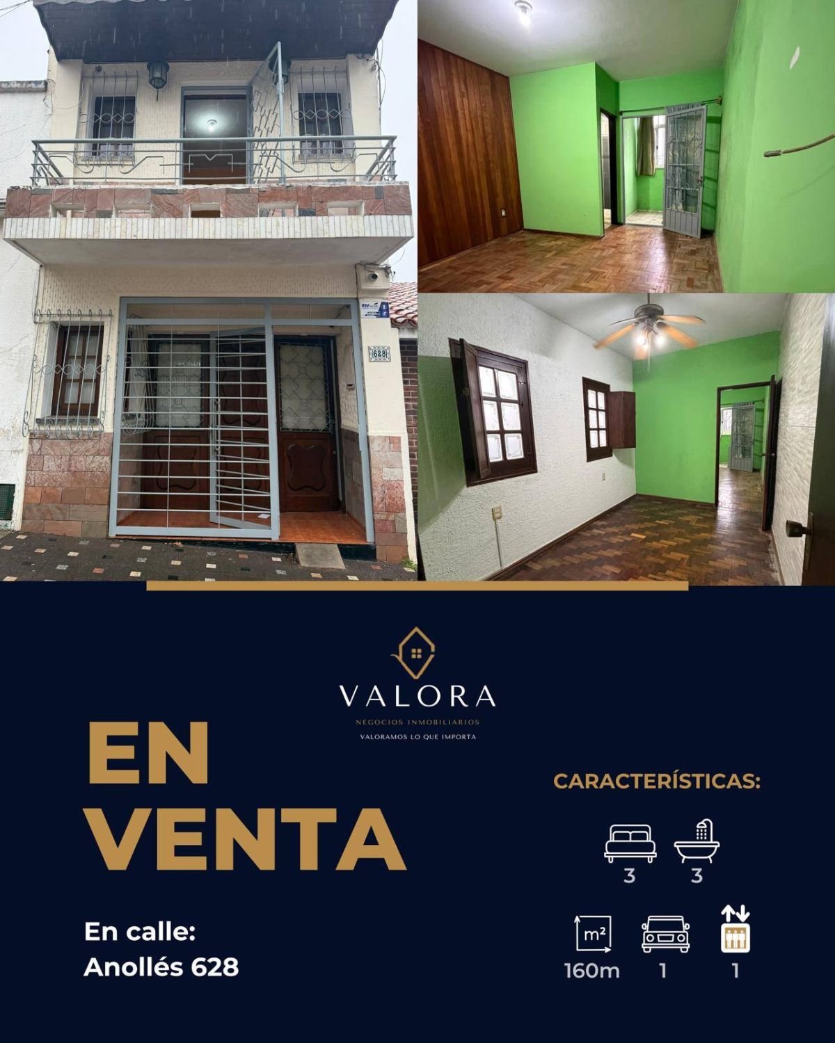 Casa de 2 pisos con ascensor